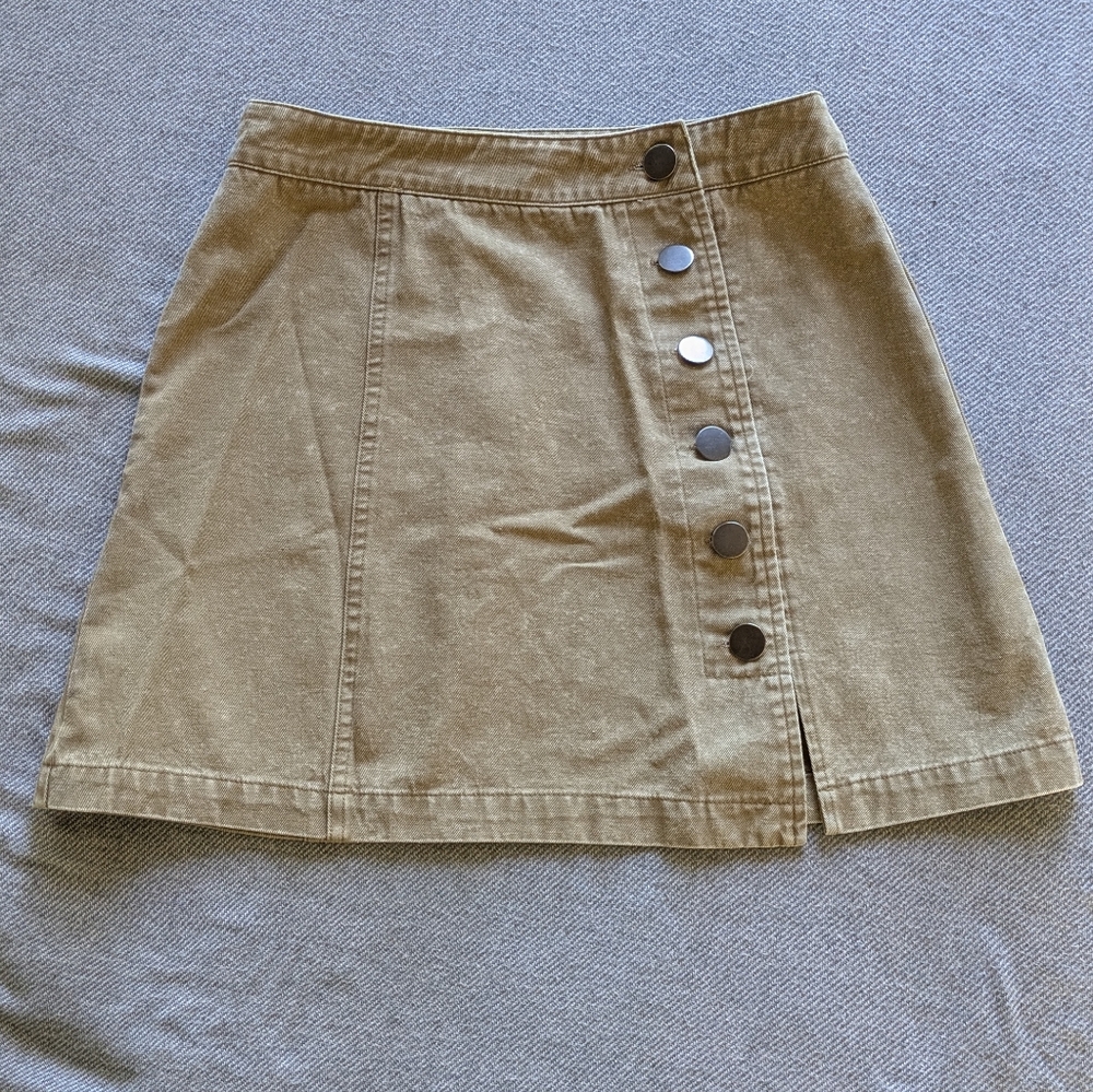 Buttoned Skirt